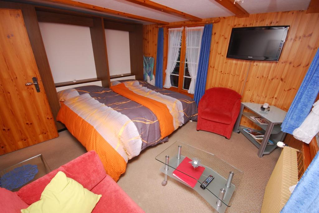 Chalet Alpenruh Saas-Fee Zimmer foto